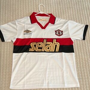 White and Red Kids Shirt